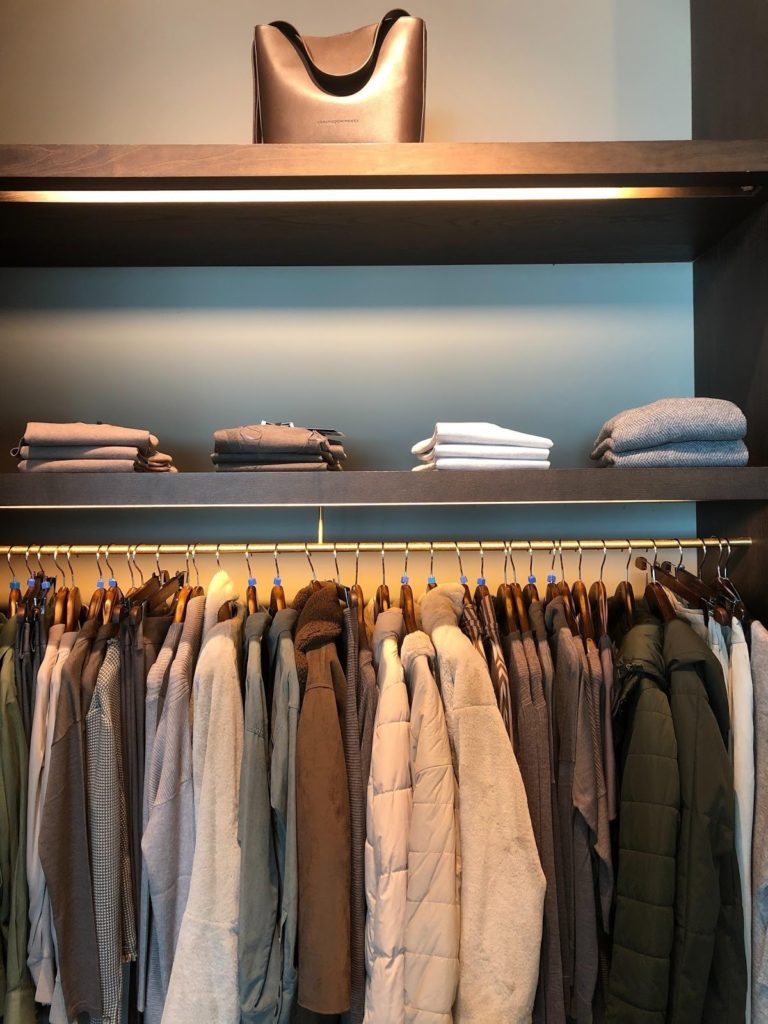 a neat and tidy closet